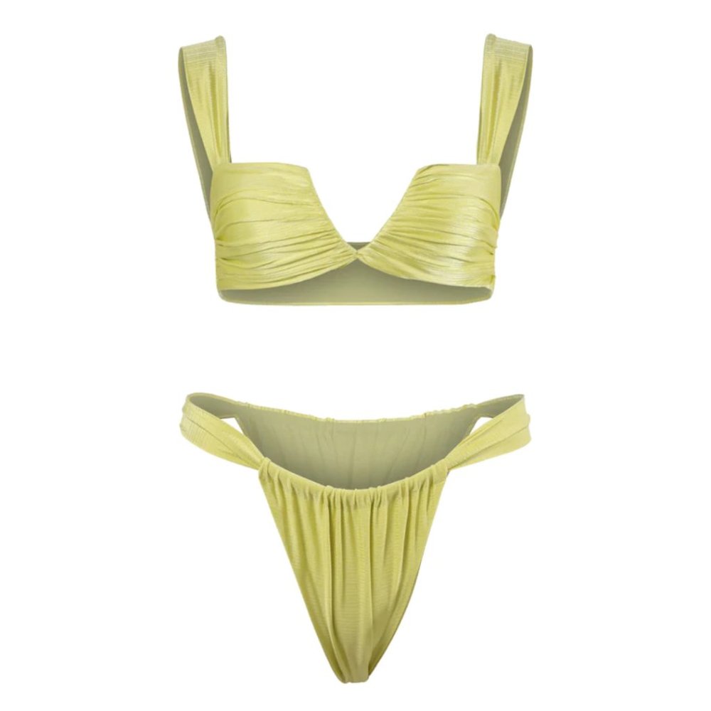DIVINO SEAS ANA DE BRETAÑA BIKINI in SUNNY LIME